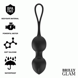 BRILLY GLAM - VIBRATING KEGEL BEADS REMOTE CONTROL